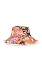 view 2 of 3 Bucket Hat in Patch Paisley