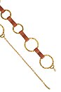 view 2 of 2 Solena Chain Belt in Gold