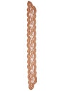 view 4 of 4 Lace Neck Scarf in Peach