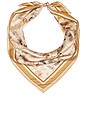 view 1 of 2 ACCESSOIRES PRINTED SILK SQUARE in Cream Songbird