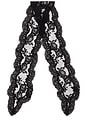 view 1 of 2 Lace Neck Scarf in Black