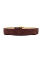 view 2 of 3 CINTURÓN KAIA in Mahogany