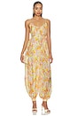 view 2 of 3 Solstice Jumpsuit in Neon Floral Lemon