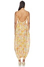 view 3 of 3 Solstice Jumpsuit in Neon Floral Lemon