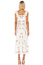 view 3 of 3 Allia Cross Stitch Dress in Ivory