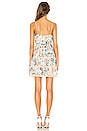 view 3 of 3 Verity Scallop Dress in Cream Floral