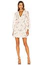view 1 of 4 Zinnia Applique Mini Dress in Ivory Multi