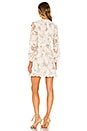 view 3 of 4 Zinnia Applique Mini Dress in Ivory Multi