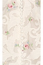 view 4 of 4 Zinnia Applique Mini Dress in Ivory Multi