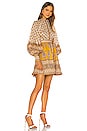 view 3 of 4 MINIVESTIDO BONITA in Mustard Paisley