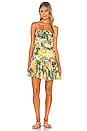 view 1 of 4 Juliette Cut Out Flip Dress in Yellow Aloha