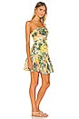view 2 of 4 Juliette Cut Out Flip Dress in Yellow Aloha