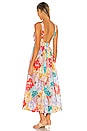 view 3 of 3 Bells Tie Front Long Dress in Multi Floral
