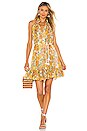 view 1 of 4 Poppy Short Halter Dress in Sunshine Floral