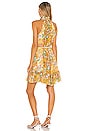 view 3 of 4 Poppy Short Halter Dress in Sunshine Floral