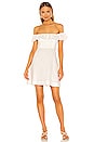 view 1 of 3 Brighton Ruffle Neck Dress in Ivory