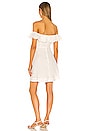 view 3 of 3 Brighton Ruffle Neck Dress in Ivory