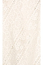 view 4 of 4 Brighton Panelled Lace Dress in Ivory