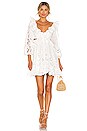 view 2 of 3 Lulu Scallop Mini Dress in Ivory