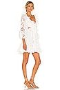 view 3 of 3 Lulu Scallop Mini Dress in Ivory