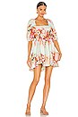view 2 of 3 Mae Cut Out Mini Dress in Mint Floral