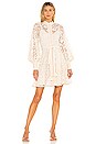 view 1 of 3 Cassia Lace Short Dress in Ivory