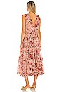 view 3 of 3 Cassia Frill Midi Dress in Musk Floral