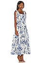 view 2 of 3 ROBE ALIANE in Blue Floral
