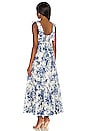view 3 of 3 ROBE ALIANE in Blue Floral