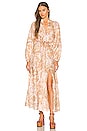 view 1 of 4 Andie Billow Maxi Dress in Sepia Floral