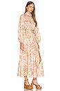 view 3 of 4 Andie Billow Maxi Dress in Sepia Floral