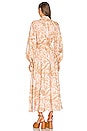 view 4 of 4 Andie Billow Maxi Dress in Sepia Floral