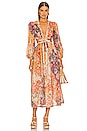 view 1 of 3 Patchwork Long Dress in Patch Floral