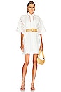 view 1 of 3 Laurel Lace Shirt Dress in Ivory