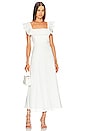 view 1 of 3 Cira Ruffle Midi Dress in Ivory