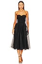 view 2 of 4 Tulle Midi Dress in Black