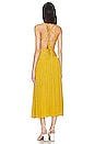 view 4 of 5 Devi Midi Dress in Mustard