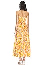 view 3 of 3 Raie Midi Dress in Yellow & Orange Floral