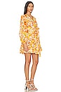 view 2 of 3 Raie Mini Dress in Yellow & Orange Floral