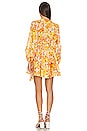 view 3 of 3 Raie Mini Dress in Yellow & Orange Floral