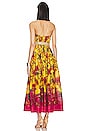 view 3 of 3 Ginger Midi Dress in Pink & Yellow Floral