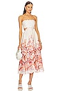 view 1 of 3 Devi Midi Dress in Cream Floral