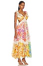 view 2 of 3 Raie Frill Midi Dress in Multi Floral