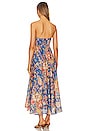 view 4 of 4 August Midi Dress in Dusty Blue Floral
