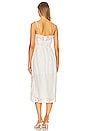 view 3 of 3 August Broderie Midi Dress in Ivory