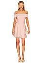 view 1 of 3 Matchmaker Off The Shoulder Mini Dress in Dusty Pink