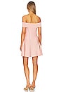 view 3 of 3 Matchmaker Off The Shoulder Mini Dress in Dusty Pink