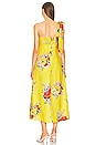 view 3 of 3 Alight One Shoulder Midi Dress in Yellow Floral