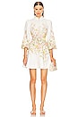 view 1 of 4 Matchmaker Buttoned Mini Dress in Ivory & Coral