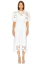 view 1 of 4 Halliday Lace Flower Dress in Ivory